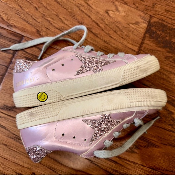 Golden Goose Kids Superstar glitter-detail sneakers - Picture 4 of 13